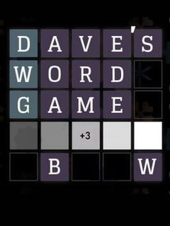 Dave's Word Game