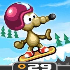 Rat on a Snowboard