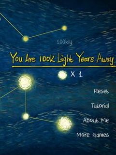 You Are 100k Light Years Away