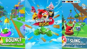 Angry Birds rush screenshot 1