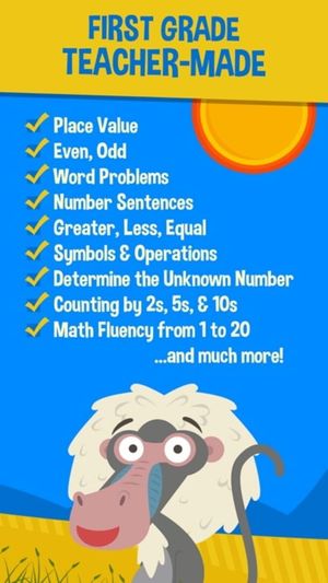 Animal School 1st Grade Games screenshot 2