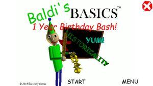 Baldi's Basics 1 Year Birthday Bash! screenshot 2