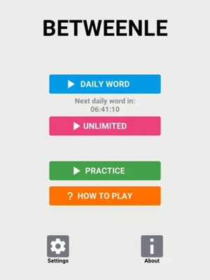Betweenle screenshot 1