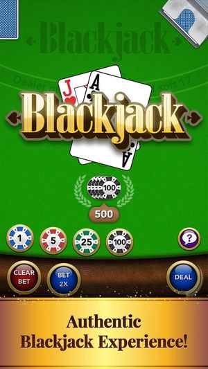 Blackjack by MobilityWare screenshot 2