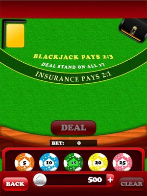Blackjack Thunder screenshot 1