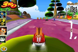 Crash Bandicoot Nitro Kart 3D screenshot 1