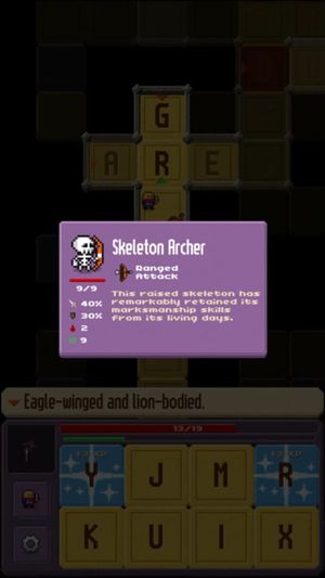 Crossword Dungeon screenshot 2