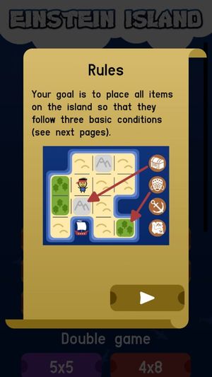 Einstein Riddle Island Puzzle screenshot 2