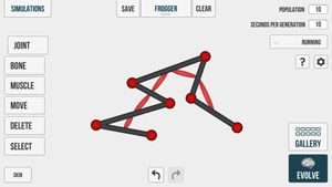 Evolution screenshot 2