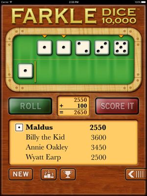 Farkle Dice screenshot 2