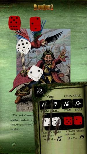 Fighting Fantasy: Bloodbones screenshot 1