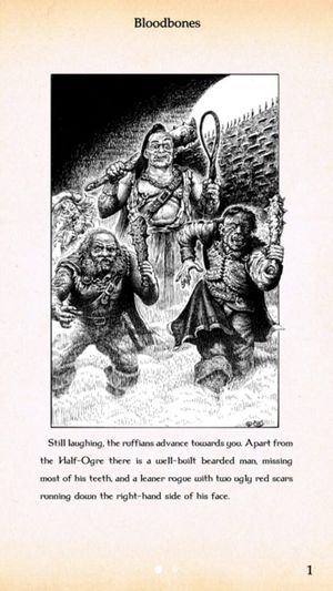 Fighting Fantasy: Bloodbones screenshot 4