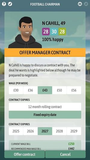 Football Chairman Pro 2 screenshot 4