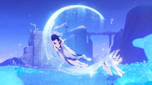 Genshin Impact: A Traveler on a Winter's Night screenshot 1