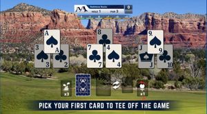 Golf Solitaire Pro Tour screenshot 1