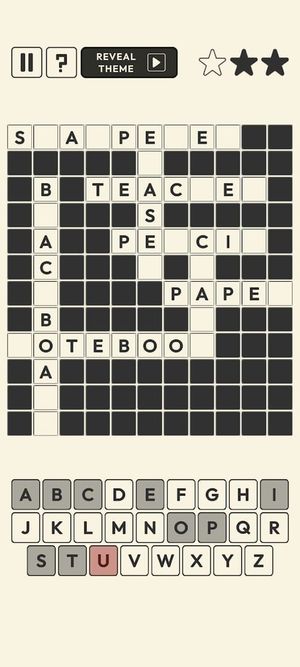 Hanging Crosswords screenshot 1