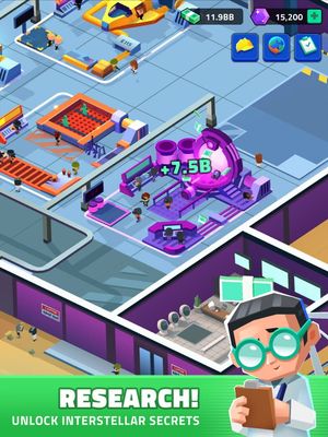 Idle Area 51 screenshot 2
