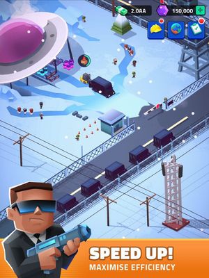 Idle Area 51 screenshot 4