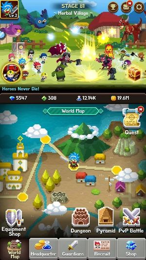 Idle Guardians: Never Die screenshot 2