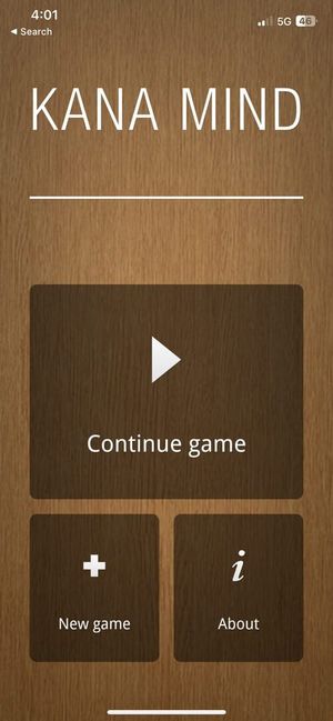 Kana Mind screenshot 1