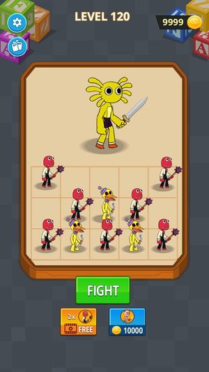 Merge Rainbow Friend screenshot 2