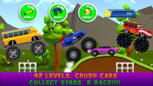 Monster Trucks Kids Racing Game screenshot 4