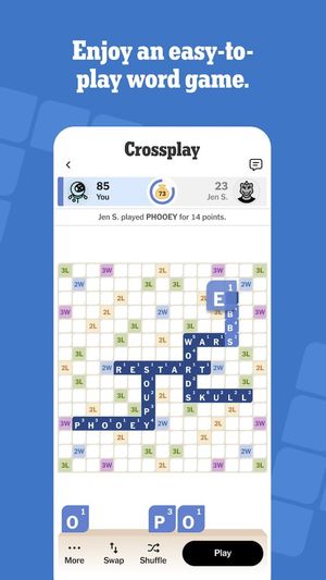 NYT Crossplay: Play and Spell screenshot 2