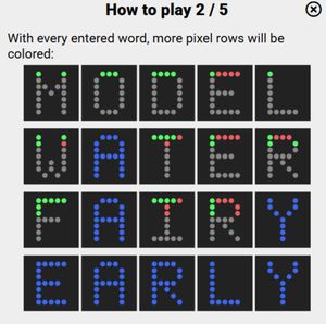 Pixletters screenshot 1