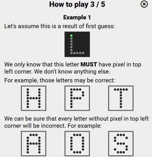Pixletters screenshot 2