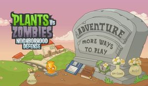 Plants vs Zombies: Neighborhood Defense screenshot 1
