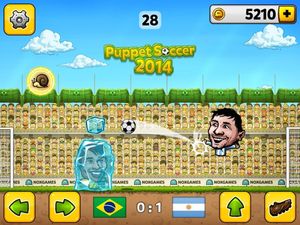 Puppet Soccer 2014 screenshot 1