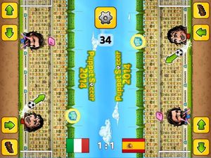 Puppet Soccer 2014 screenshot 4