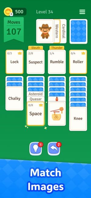 Solitaire Associations Journey screenshot 2