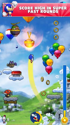 Sonic Jump Fever screenshot 1