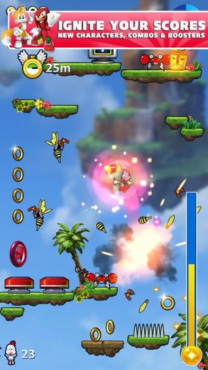Sonic Jump Fever screenshot 3