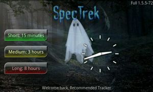 SpecTrek screenshot 2
