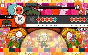 Taiko no Tatsujin Plus: Shinkyoku Tori Houdai! screenshot 3