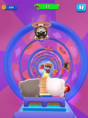 Talking Tom Blast Park screenshot 3