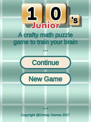 Tens Junior Maths IQ Challenge screenshot 1