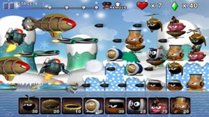 Tiny Defense - Mini Robot Wars screenshot 4