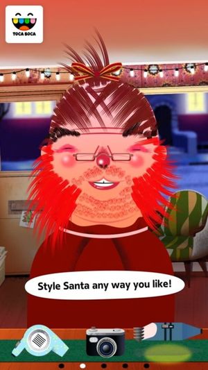Toca Hair Salon: Christmas Gift screenshot 2