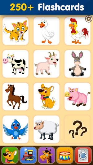 Toddler Flashcards HD: Baby Learning Games & Apps screenshot 1