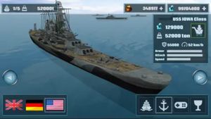 WarShip War Navy Fleet Combat screenshot 1