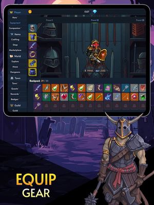 Warshovel: Idle RPG screenshot 2