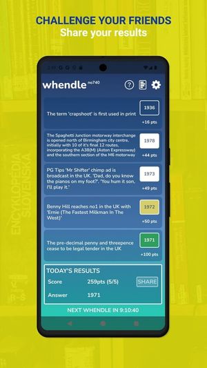 Whendle screenshot 1